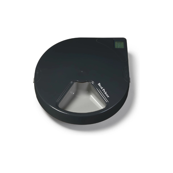 Best Pricer™ 5-Bowl Automatic Pet Feeder with Digital Timer & Twin Ice Packs | Programmable Feeding System | Freshness Lock Design | Ideal for Cats & Small Dogs