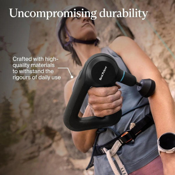 Best Pricer™ Deep Tissue Therapy Massage Gun (Bluetooth Enabled) | Electric Percussion Massager | Pain Relief for Neck, Back, Legs & Shoulders | 5 Speed Levels | Rechargeable