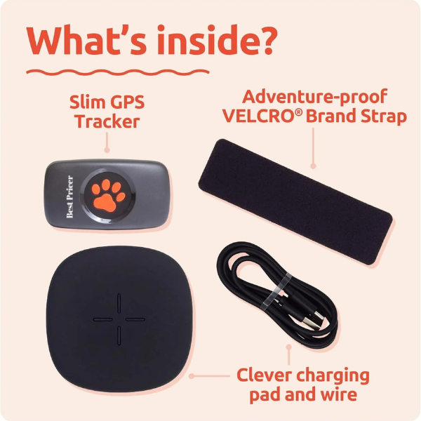 Best Pricer™ Dog GPS Tracker – No Subscription Required | Real Satellite Tracking | Unlimited Range | Waterproof & Lightweight | Fits All Collars | Made in the UK
