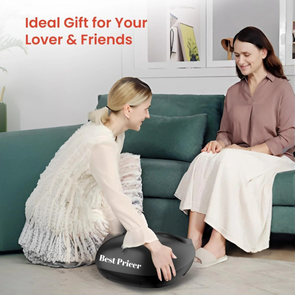 Best Pricer™ Shiatsu Foot Massager with Heat & Remote Control | Deep-Kneading Massage | Compression & Warmth | Customizable Settings | Perfect Gift for Home & Office