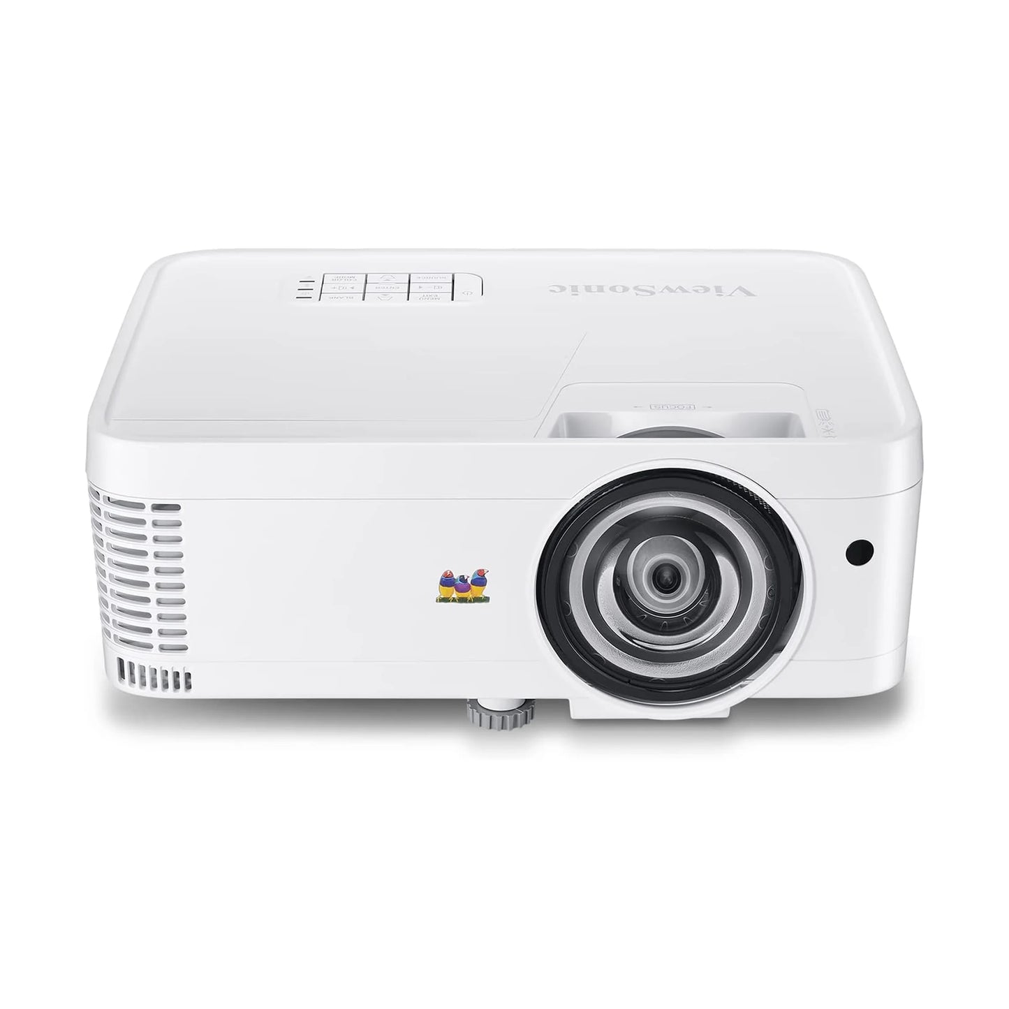 ViewSonic PS501W 3400 ANSI Lumens WXGA Short Throw Projector with HDMI, USB & VGA – Business, Education & Home Office