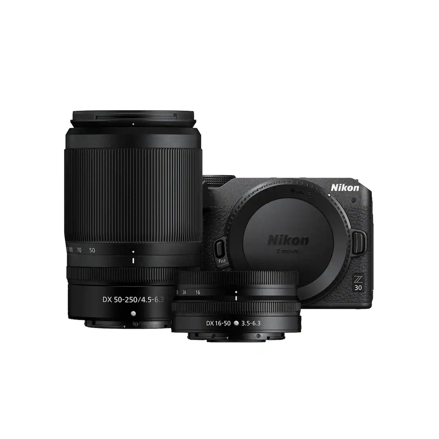 Nikon Z30 Twin Kit (Z DX 16-50mm F/3.5-6.3 VR, Z DX 50-250 F/4.5-6.3 VR)