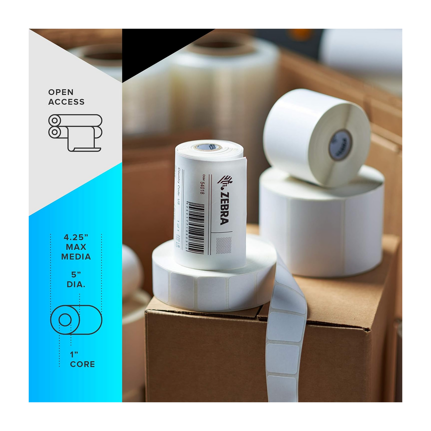 Zebra GK420d Direct Thermal Desktop Label Printer 203 dpi (GK42-102210-000)