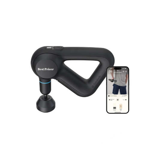 Best Pricer™ Deep Tissue Therapy Massage Gun (Bluetooth Enabled) | Electric Percussion Massager | Pain Relief for Neck, Back, Legs & Shoulders | 5 Speed Levels | Rechargeable