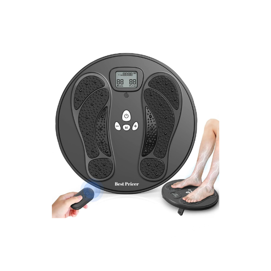 Best Pricer™ Medic Circulation Machine – EMS & TENS Foot and Leg Blood Booster | Rechargeable Electric Foot Massager | Pain & Circulation Stimulator | Neuropathy & Muscle Relief | Clinically Proven Therapy