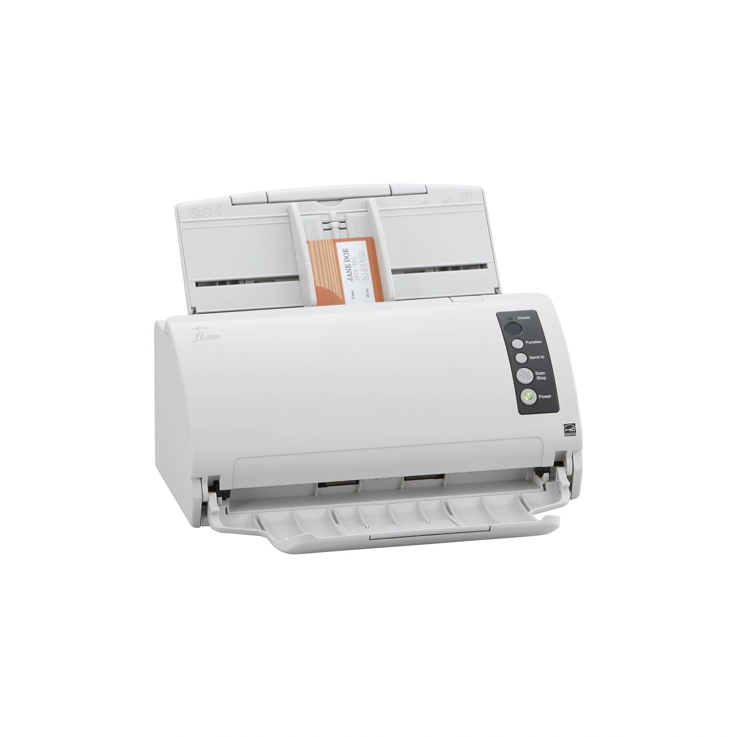 Fujitsu fi-7030 Duplex Document Scanner | 600 dpi | 27 ppm | 54 ipm | 50-Sheet ADF | USB | PA03750-B005