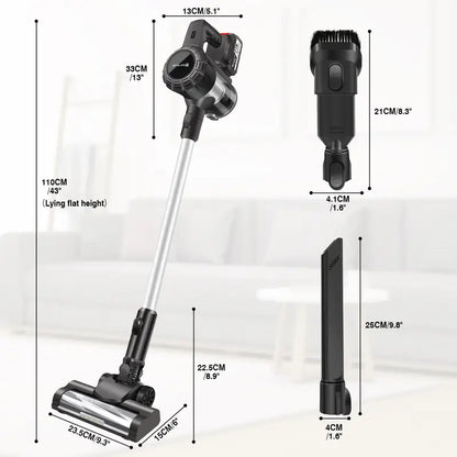 SwiftClean - Cordless Stick Vacuum Cleaner