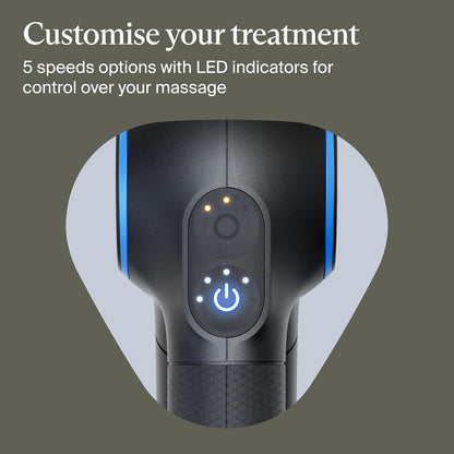 Best Pricer™ Deep Tissue Therapy Massage Gun (Bluetooth Enabled) | Electric Percussion Massager | Pain Relief for Neck, Back, Legs & Shoulders | 5 Speed Levels | Rechargeable