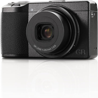 Ricoh GR IIIx Digital Camera – 40mm f/2.8 Lens, 24.2MP APS-C Sensor, Fast Hybrid AF