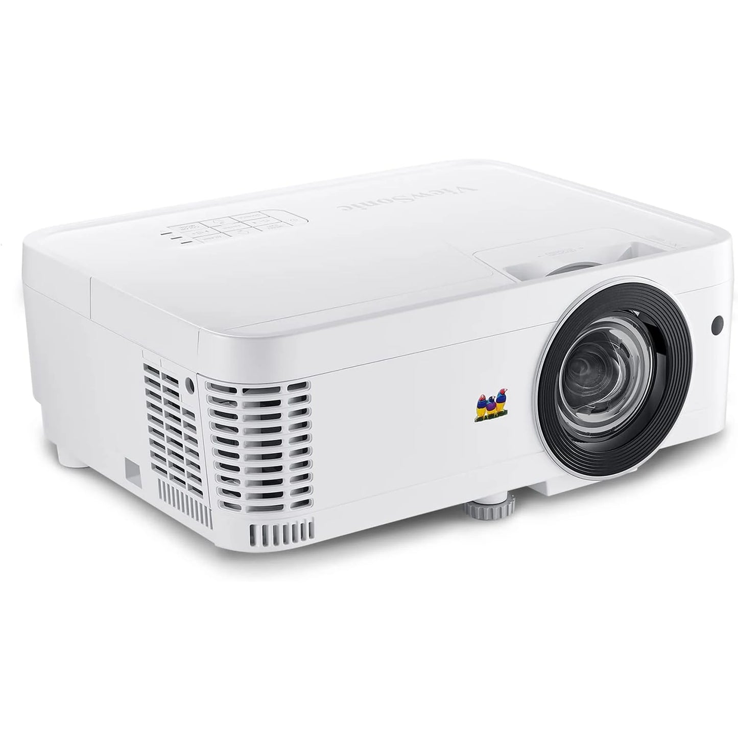 ViewSonic PS501W 3400 ANSI Lumens WXGA Short Throw Projector with HDMI, USB & VGA – Business, Education & Home Office