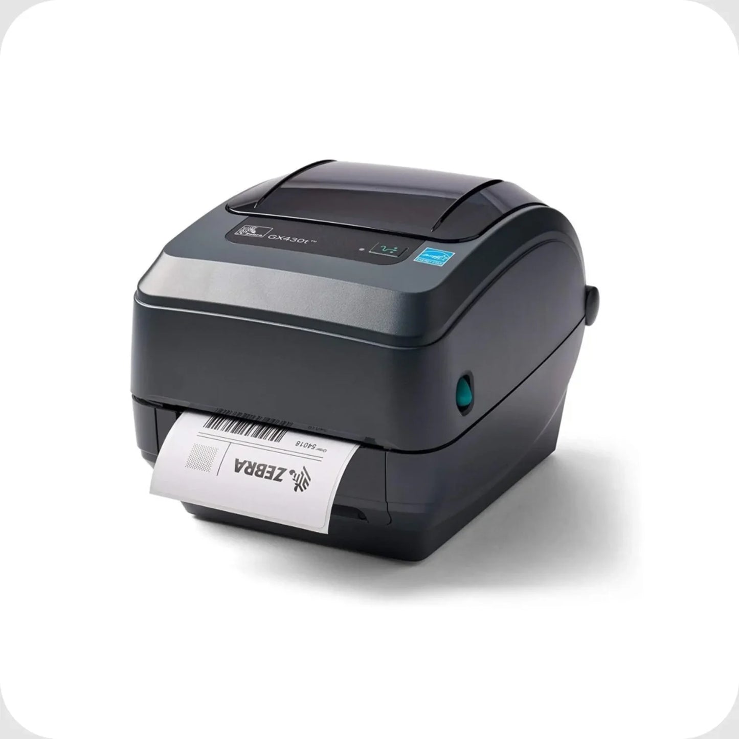 Zebra GX430t Thermal Transfer Desktop Label Printer 300 dpi (GX43-102510-000)