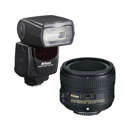Nikon Portrait Kit with AF-S 50mm f1.8G and SB700 Flash