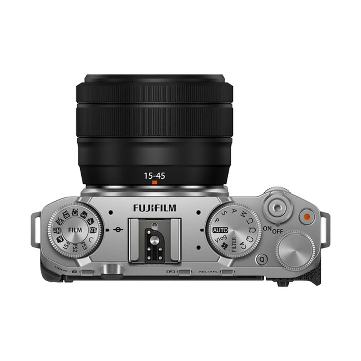 Fujifilm X-M5 Mirrorless Camera with XC 15-45mm F/3.5-5.6 Lens (Silver)