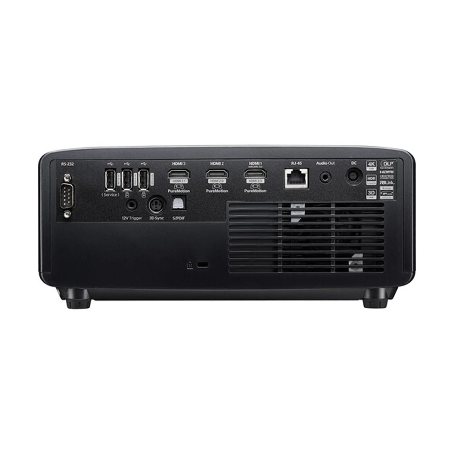 Optoma UHZ58LV 4K UHD Laser Home Cinema Projector | HDR10 | 5,000 Lumens