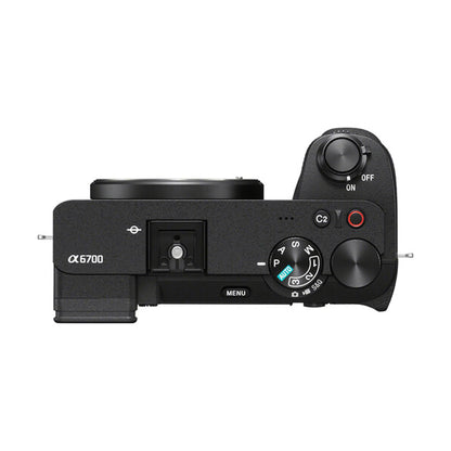 Sony A6700 Camera Body (ILCE-6700) + E PZ 18-105 F4 G OSS (SELP18105G)