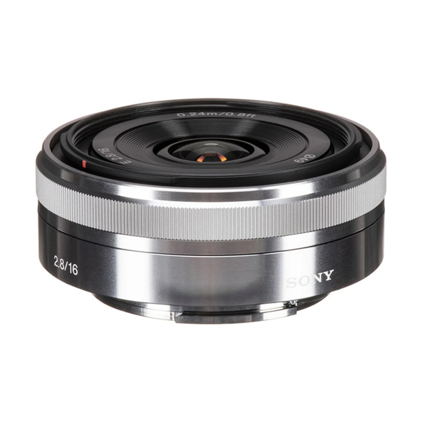 Sony E 16mm F2.8 (SEL16F28, Silver)