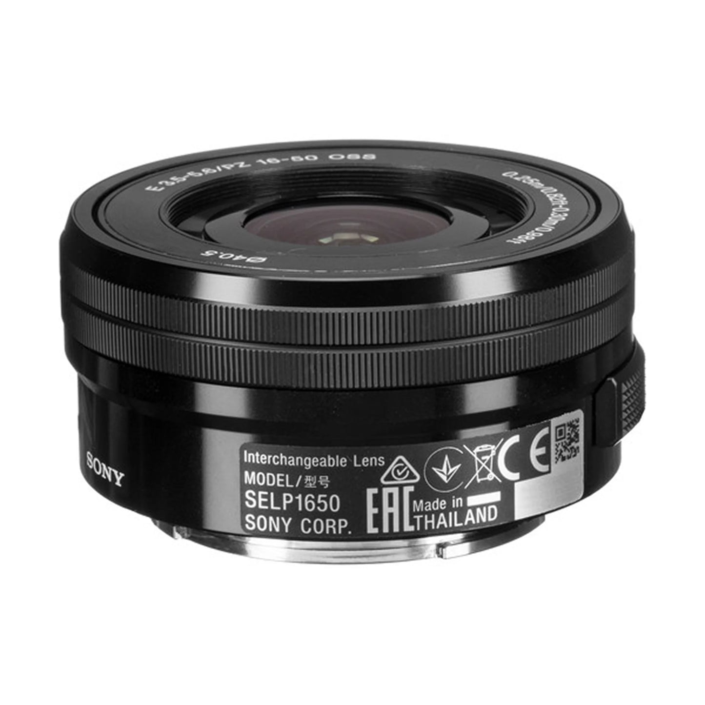 Sony E PZ 16-50mm F3.5-5.6 OSS (SELP1650, Black, No Packing)