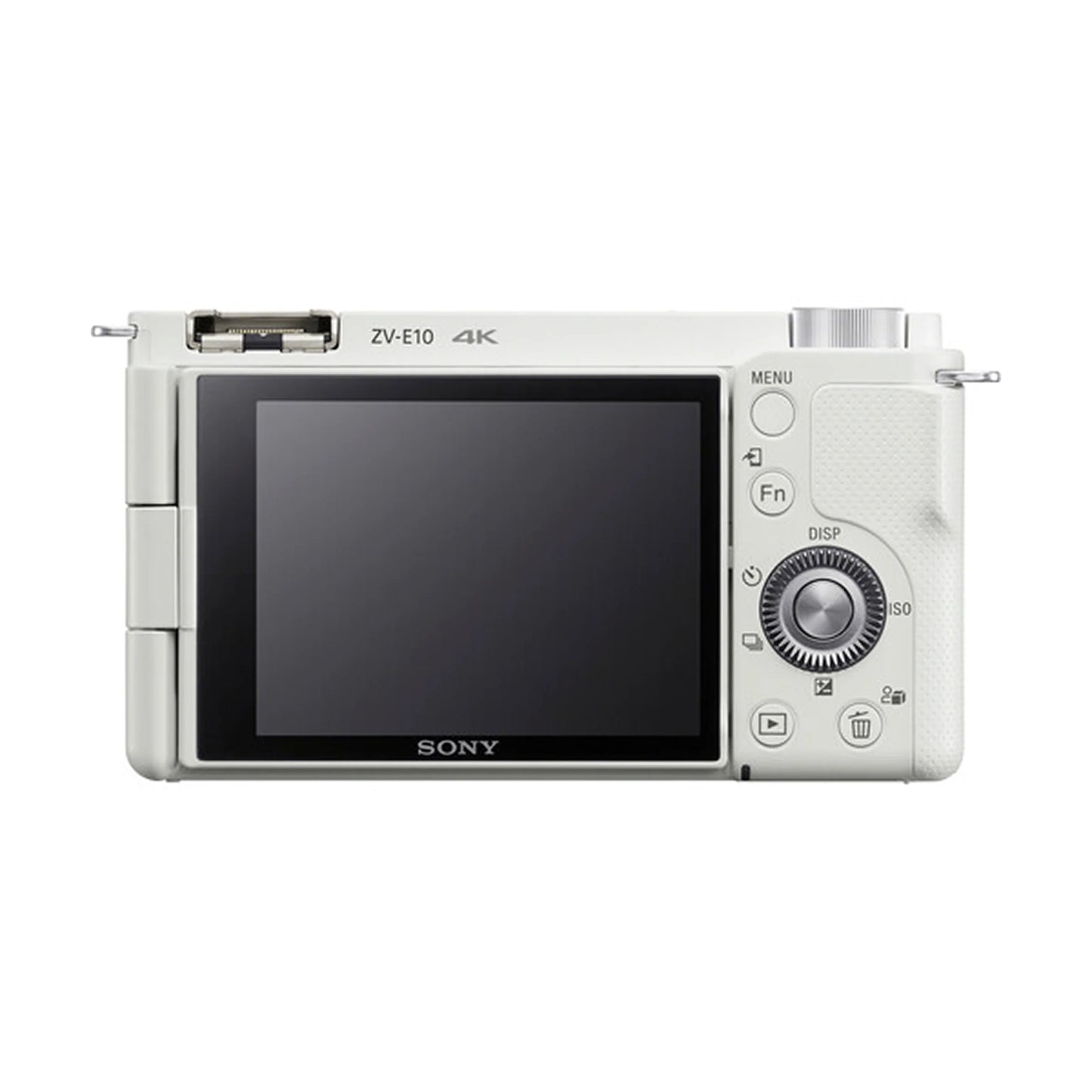 Sony ZV-E10 Mirrorless Camera with 16-50mm II Lens (ILCZV-E10K) (White)