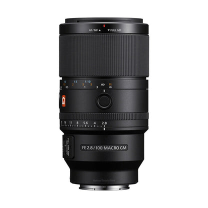 Sony FE 100mm f/2.8 Macro GM Lens (SEL100M28GM)