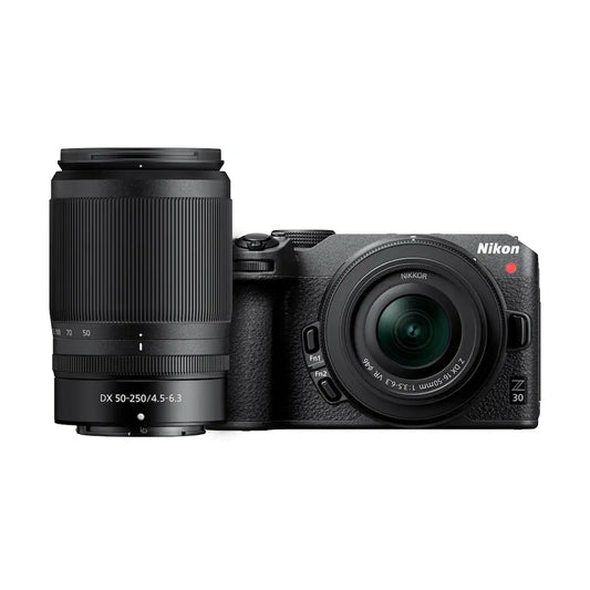 Nikon Z30 Twin Kit (Z DX 16-50mm F/3.5-6.3 VR, Z DX 50-250 F/4.5-6.3 VR)