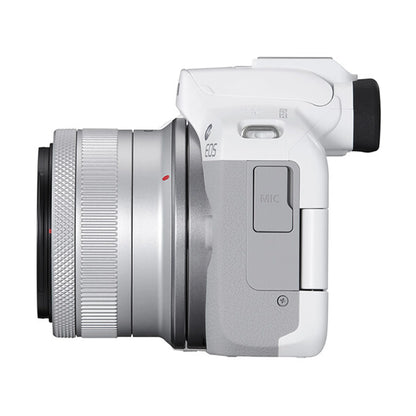 Canon EOS R50 Kit with (RF 18-45mm + RF 55-210mm ) (White)