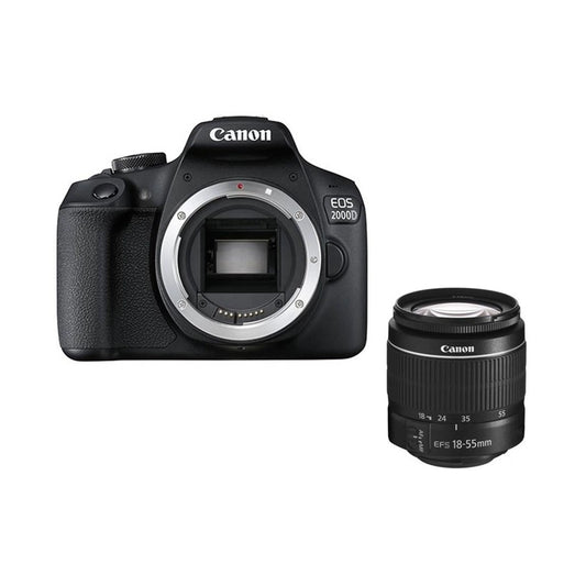 Canon EOS 2000D Kit (EF-S 18-55mm IS II) + EF 75-300 f4-5.6 III