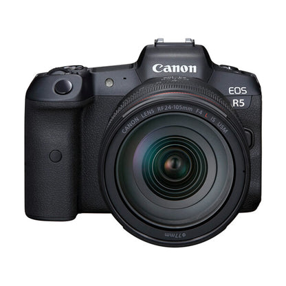 Canon EOS R5 with RF 24-105mm f/4L IS USM Lens Without R Adapter