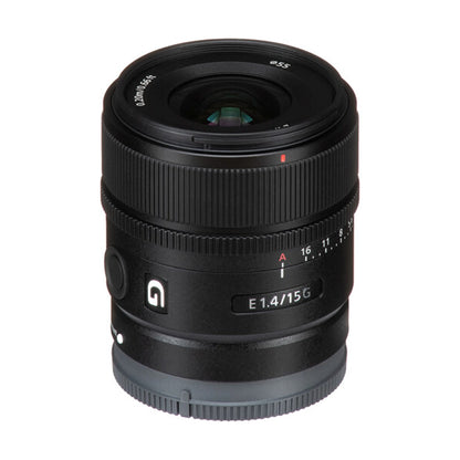 Sony E 15mm F/1.4 G Lens (SEL15F14G)