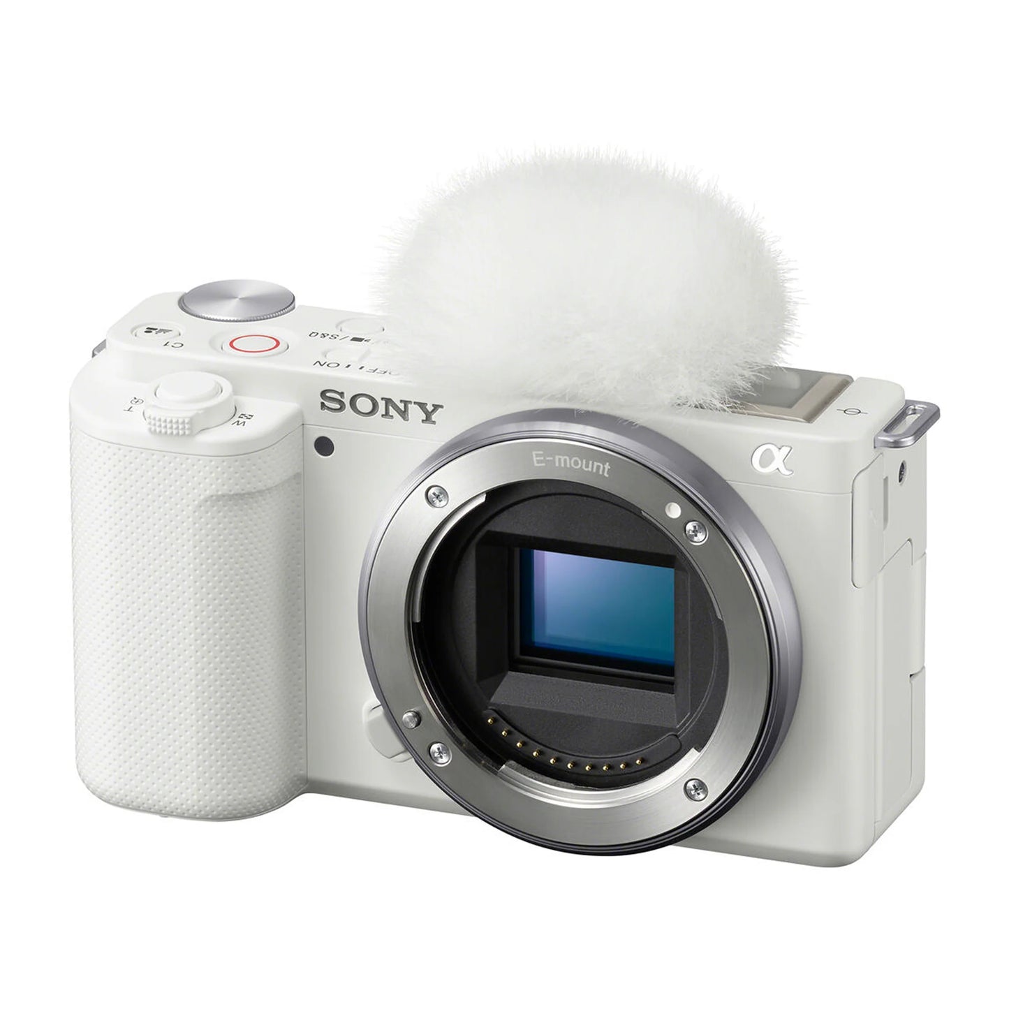 Sony ZV-E10 Mirrorless Camera with 16-50mm II Lens (ILCZV-E10K) (White)