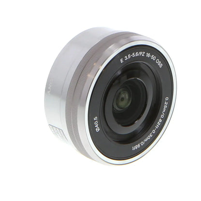 Sony E PZ 16-50mm F3.5-5.6 OSS (SELP1650, Silver, No Packing)