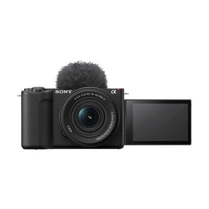 Sony ZV-E10 II Mirrorless Camera with 16-50mm II and 55-210mm Lens (ZV-E10M2X) (Black)
