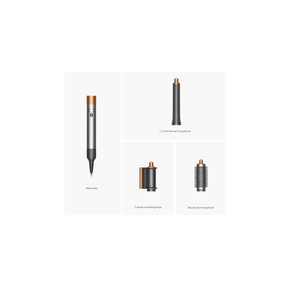 Dyson Airwrap Complete Long – Special Edition (Nickel/Copper) for Straight and Wavy Hair