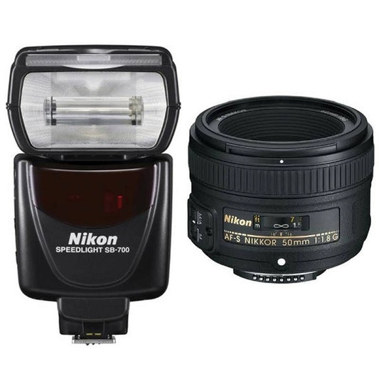 Nikon Portrait Kit with AF-S 50mm f1.8G and SB700 Flash
