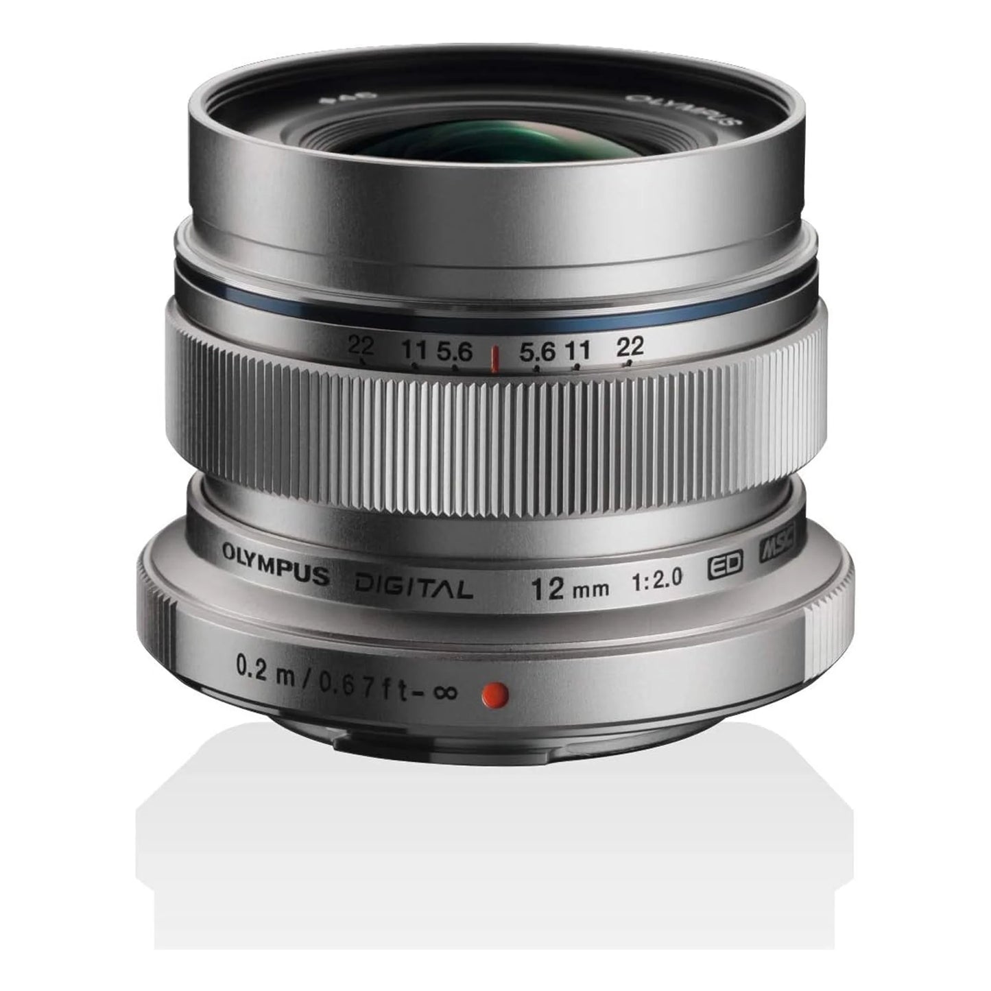 Olympus M.Zuiko ED 12mm F2.0 (Silver)