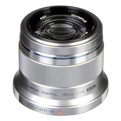 Olympus M.Zuiko 45mm F/1.8 (Silver)