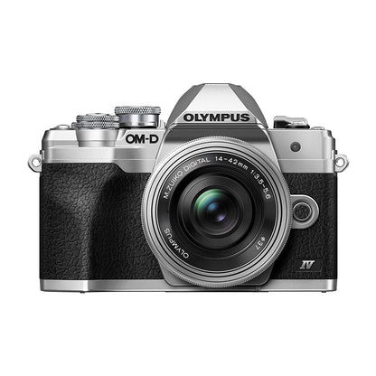 Olympus OM-D E-M10 Mark IV Kit (14-42mm EZ Lens) Silver