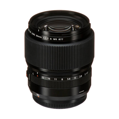 Fujifilm GF 80mm f/1.7 R WR Lens