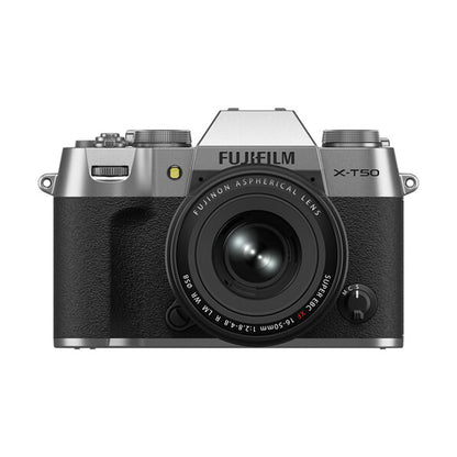 Fujifilm X-T50 Mirrorless Camera with XF 16-50mm F/2.8-4.8 Lens (Silver)