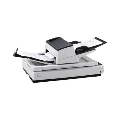 Fujitsu fi-7700 Production Scanner | 600 dpi | 100 ppm | 200 ipm Duplex | 300-Sheet ADF + Flatbed | PA03740-B005
