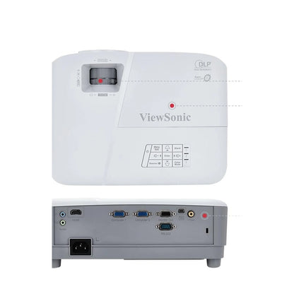 ViewSonic PA503W WXGA Projector | 3800 ANSI Lumens | 1280x800 | HDMI | 1.1x Optical Zoom