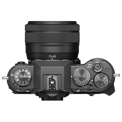 Fujifilm X-T50 Mirrorless Camera with XC 15-45mm F/3.5-5.6 Lens (Charcoal Silver)