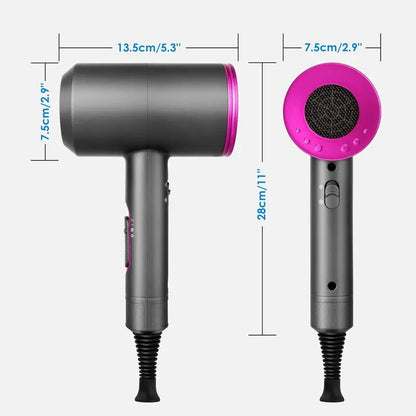 GlowMist - Fast Dry Hair Dryer with Diffuser