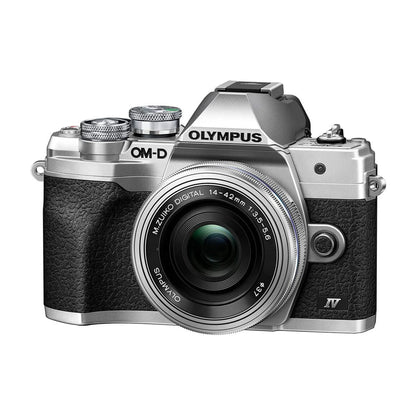 Olympus OM-D E-M10 Mark IV Kit (14-42mm EZ) (40-150mm) Silver