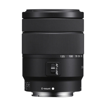 Sony E 18-135mm f/3.5-5.6 OSS Lens (SEL18135, Retail Packing)