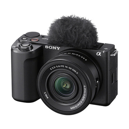 Sony ZV-E10 II Mirrorless Camera with 16-50mm II and 55-210mm Lens (ZV-E10M2X) (Black)
