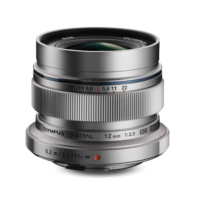 Olympus M.Zuiko ED 12mm F2.0 (Silver)