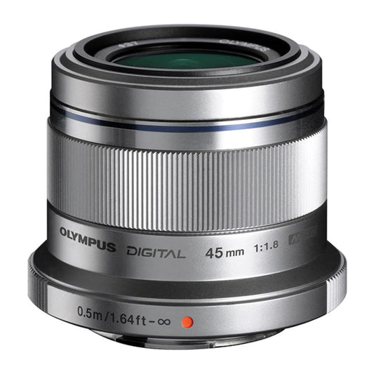 Olympus M.Zuiko 45mm F/1.8 (Silver)