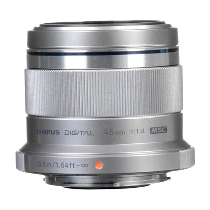 Olympus M.Zuiko 45mm F/1.8 (Silver)