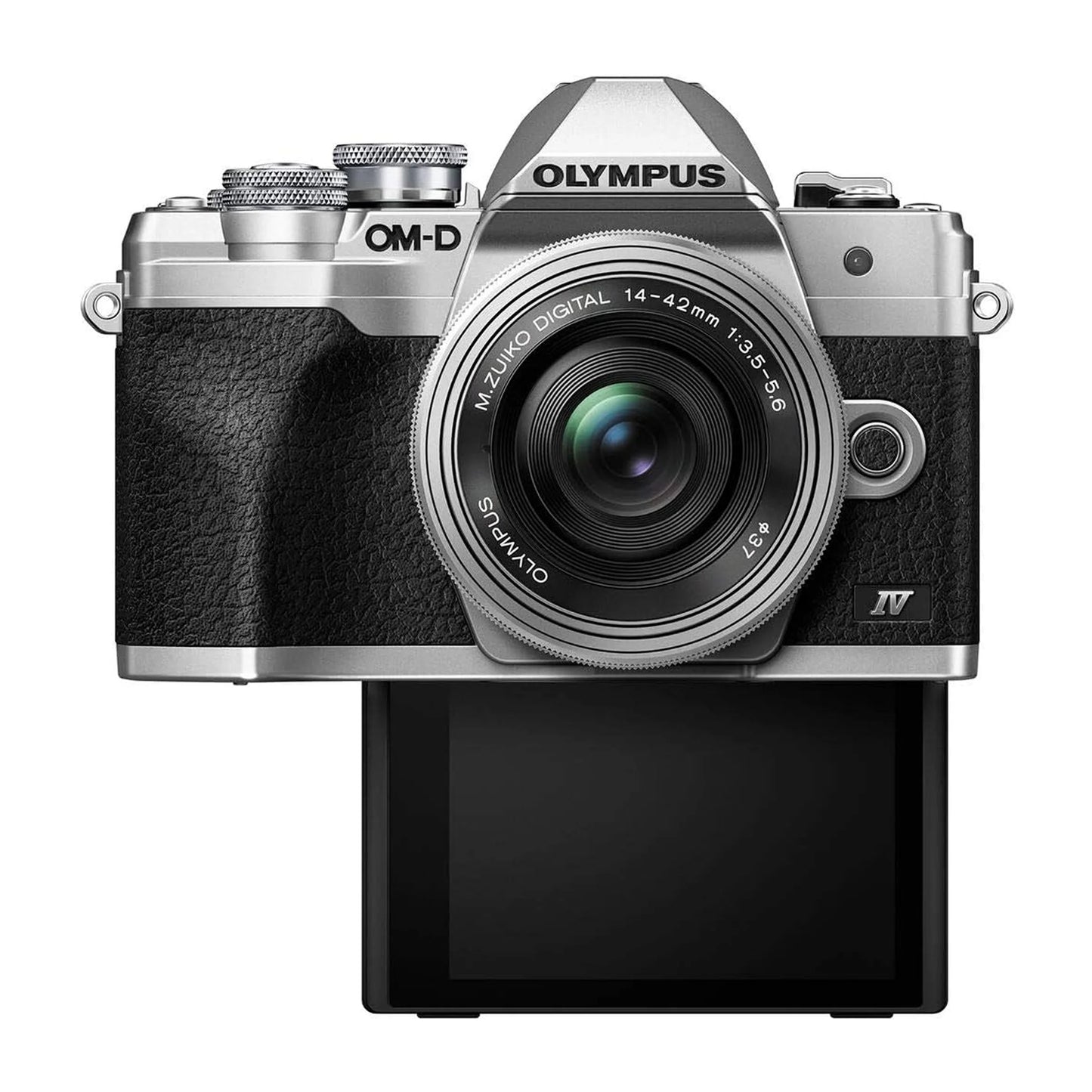 Olympus OM-D E-M10 Mark IV Kit (14-42mm EZ) (40-150mm) Silver