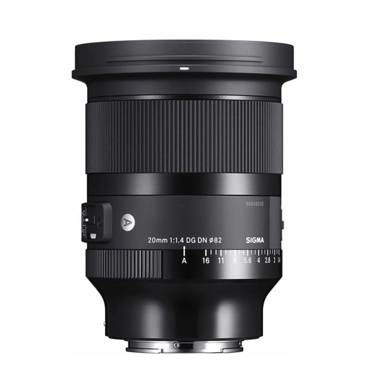 Sigma 20mm F/1.4 DG DN Art Lens (Sony E)